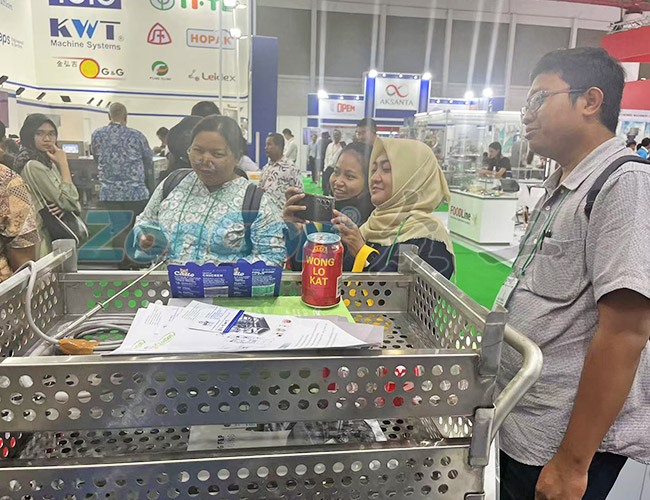 印尼展會(huì)現(xiàn)場(chǎng)