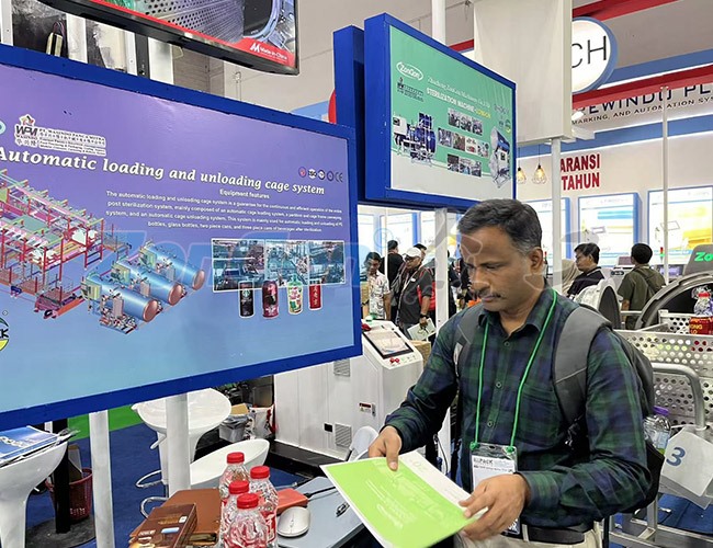 印尼展會現(xiàn)場