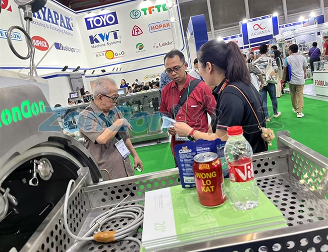 印尼展會現(xiàn)場