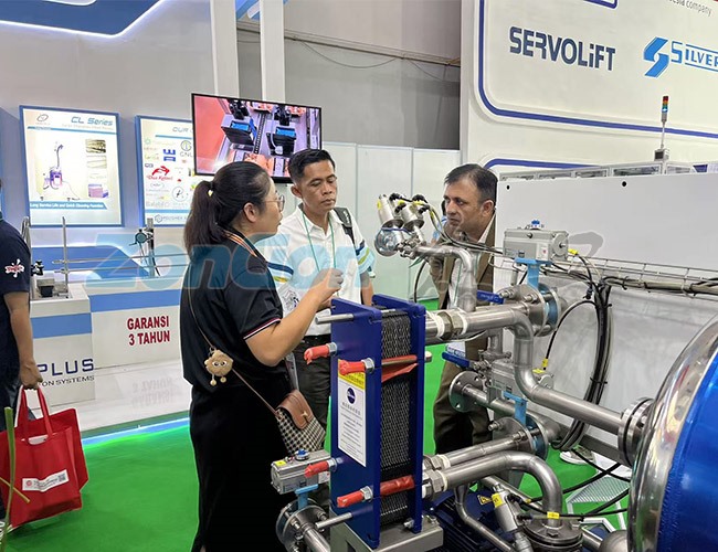 印尼展會現(xiàn)場