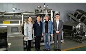 南非客戶來我廠考察全自動噴淋殺菌釜達(dá)成合作意向！