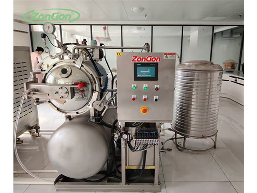 平邑閃蒸變溫壓差膨化機調(diào)試完成