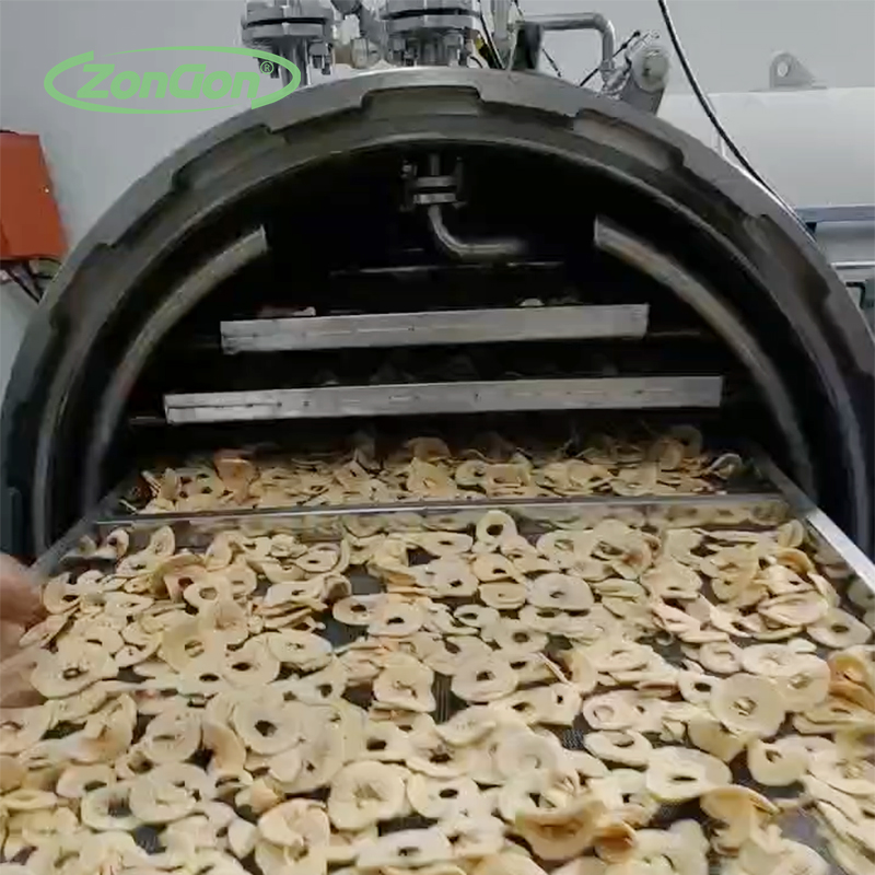 零食市場(chǎng)健康化趨勢(shì)下，變溫壓差膨化設(shè)備支撐蘋(píng)果脆片高端化發(fā)展